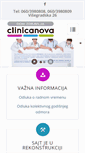 Mobile Screenshot of clinicanova.rs
